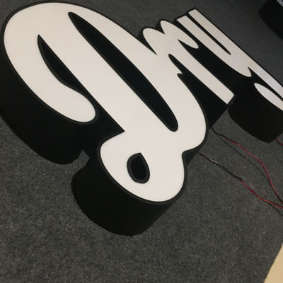 Leuchtkasten formen Werbungs-Kanal-Buchstabe-Zeichen, das UVdrucken 3D UL belichtete