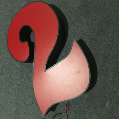 Leuchtkasten formen Werbungs-Kanal-Buchstabe-Zeichen, das UVdrucken 3D UL belichtete