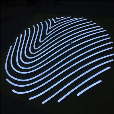 Beleuchtete geführte Streifen im Freien belichteten Signage-Buchstabe-Geschäfts-Zeichen DC12V