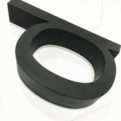 Matte Metal Backlit Letter Sign 50000 Stunden Lebenszeit-