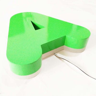 3D im Freien belichtete geführtes hintergrundbeleuchtetes Buchstabe-Zeichen Logo For Business