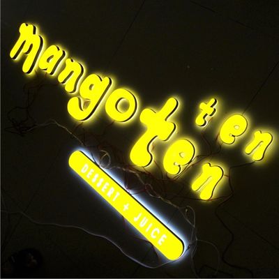 Werbung Acrylbuchstaben Shopfront LED Signage 12VDC