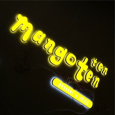 Werbung Acrylbuchstaben Shopfront LED Signage 12VDC