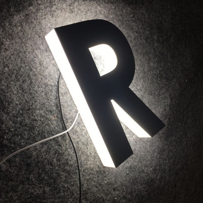 Soem-ODM-Plastikalphabet-Acrylleuchtzeichen-Speicher-vordere Werbung