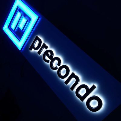 Lichtdurchlässige hintergrundbeleuchtete Buchstabe-acrylsauerzeichen Shopfront 40cm für Firmen