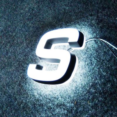 10-30cm Kaffeestube führte helles Zeichen Front Lit Channel Letters