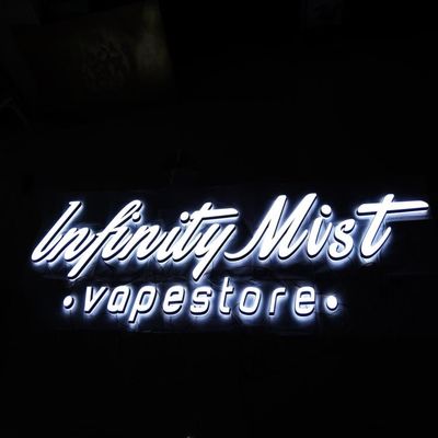 Doppelte Gesichter, die LED-Acrylbuchstabe-Edelstahl-Beschriftung Signage AC110V-240V beleuchten