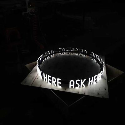 6500K führte Kanal-Buchstabe-Zeichen Front Lit For Restaurant Hotel