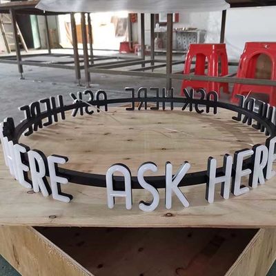 6500K führte Kanal-Buchstabe-Zeichen Front Lit For Restaurant Hotel