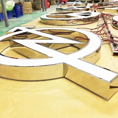 Edelstahl-Logo Giant Light Up Letters-Zeichen für Ereignisse CER ROHS