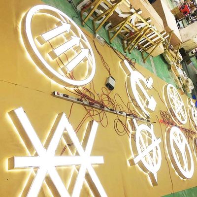 Edelstahl-Logo Giant Light Up Letters-Zeichen für Ereignisse CER ROHS