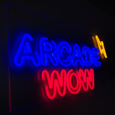 Leuchtreklame-Geschäft Signage-acrylsauerdekoration PVCs flexible im Freien