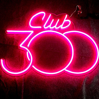 Acryl-LED-Leuchtreklame-Wand-Berg-Rosa-helles Neonzeichen 12VDC