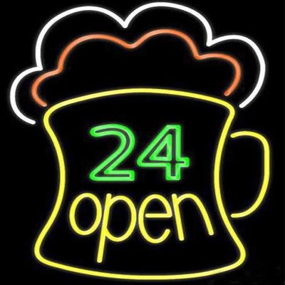 3d führte Neonbier-Zeichen der Buchstabe-Neonwandleuchte-60cm für Speicher