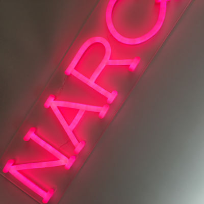 Klare hintere Leuchtreklame-acrylsauerbuchstaben ULs für Wand 62cm lang