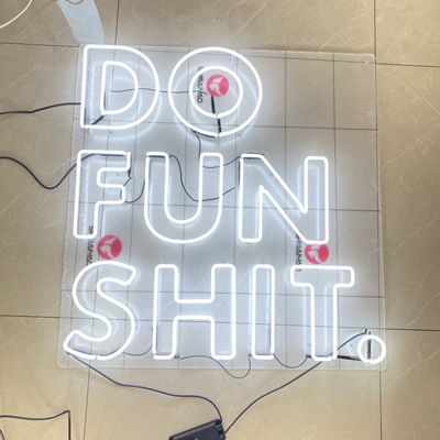 Glasrohre führten flexibles Neonstreifen-Neon-Licht herauf Zeichen CER