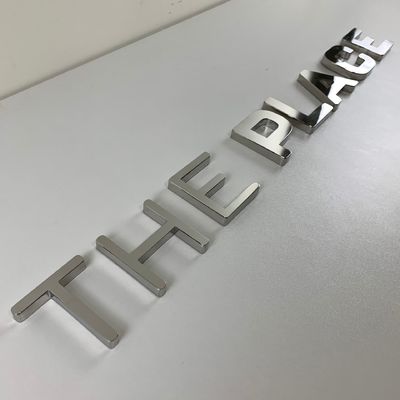 HIGHSPAN kundenspezifischer Logo Metal Letter Sign SS304 für Büro