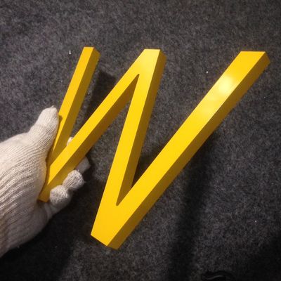 15mm 3d Crystal Acrylic Letter Sign UV- Druck-Logo Non Toxic