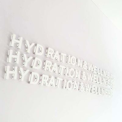 Geschäft Logo Clear Plastic Letters For unterzeichnet Innendekoration