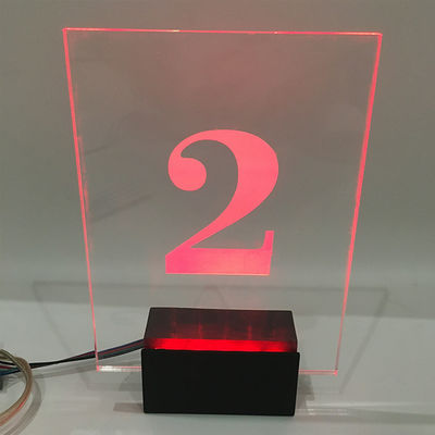 Front Door Big RGB führte Hausnummer-Zeichen-Plakette 50000 Stunden