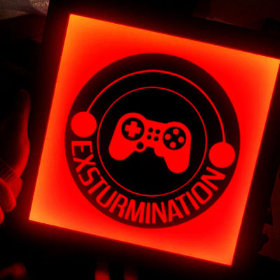 Geführtes belichtetes Acryllogo 3D Front Open Light Box Signages PMS Farben