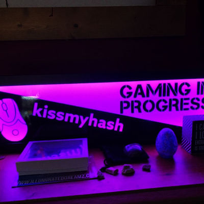 Geführtes belichtetes Acryllogo 3D Front Open Light Box Signages PMS Farben