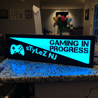 CER ROHS Wand-Berg-Leuchtkasten Signage führte Bierkneipe Shopfront-Schild