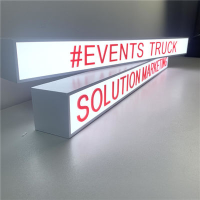 HIGHSPAN-Runden-Leuchtkasten-Zeichen-Straßen-Geschäft Lightbox-Schild im Freien