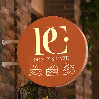 UL-Runde Lightbox-Zeichen-Geschäfts-Dekor-Blatt-Zeichen