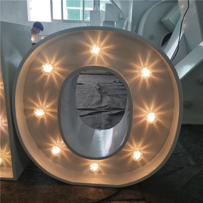 Festzelt-Buchstabe-Zeichen-Aluminiummetallfestzelt-Buchstaben UL LED großes