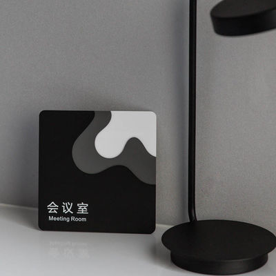 HIGHSPAN Laser schnitt errichtende Zeichen-Konferenzzimmer Acryl-Wayfinding-Zeichen