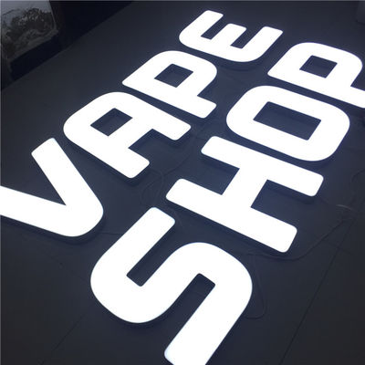 Geschäft leuchten Zeichen-Einzelhandelsgeschäft-Schild DC12V des Buchstabe-3D