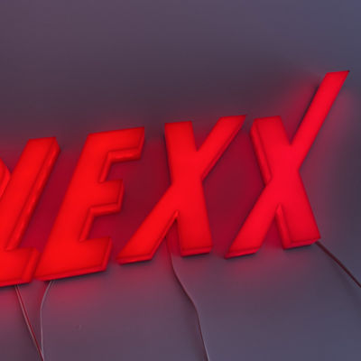 Kundenspezifisches beschriftendes Zeichen-kühles Graffiti-Alphabet Dc12v 5cm des Buchstabe-3d