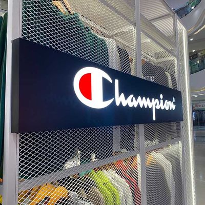 Wasserdichtes Zeichen-Alphabet Metall belichtetes 60HZ des Buchstabe-3D