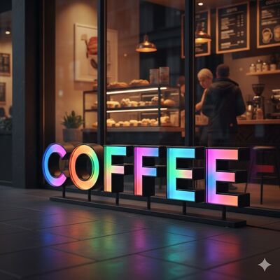 000 Stunden Lebensdauer LED-Kanalbriefzeichen Typ Kanalbriefzeichen Perfekt für Einzelhandelswerbung und Beschilderungslösungen