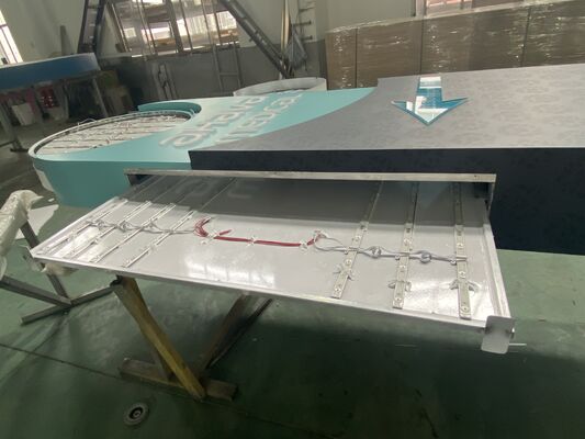 Kanalbuchstaben-Schild 3D-Buchstaben-Schild Dienste, die kundenspezifische Schildlösungen für Einzelhandel, Gastgewerbe und Corporate Branding anbieten