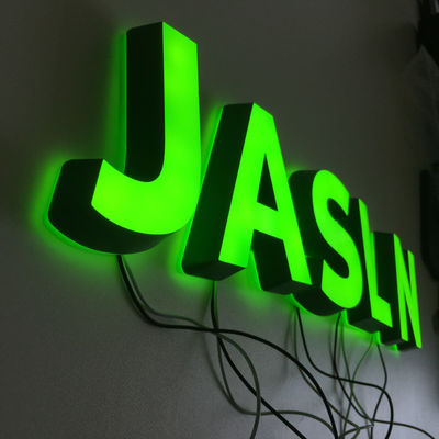 Große Acrylbuchstaben Logo Super Bright Outdoor Waterproof des Alphabet-LED