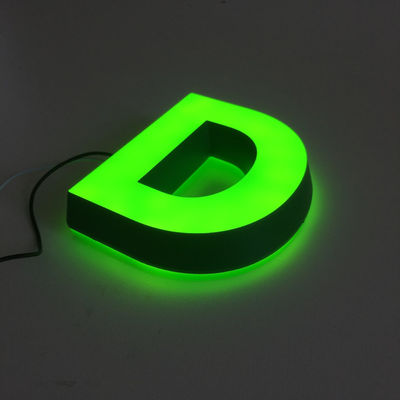 Große Acrylbuchstaben Logo Super Bright Outdoor Waterproof des Alphabet-LED