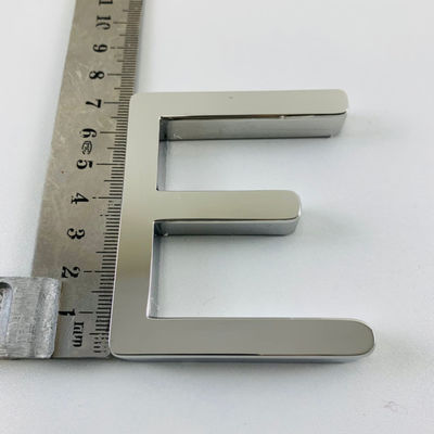 Customzied-Speicherfront silbernes Buchstabe-Zeichen hintergrundbeleuchtetes FrontLit Spiegel-3D