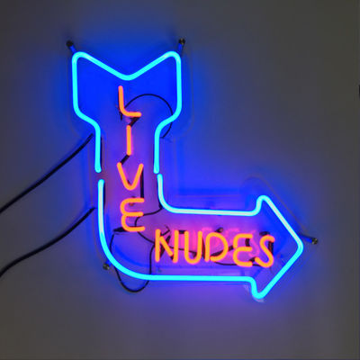 Wand-Berg Live Nudes Acrylic Neon Signs Werbung- im Freien60x45cm