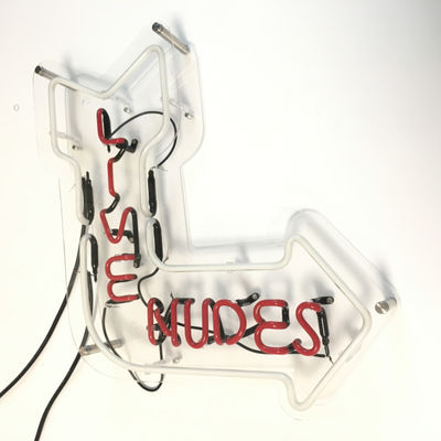 Wand-Berg Live Nudes Acrylic Neon Signs Werbung- im Freien60x45cm