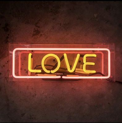 Heiratsliebes-kundenspezifisches Leuchtreklame-Brett für Schlafzimmer Soem-ODM