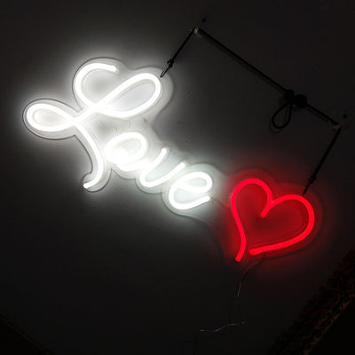 ZEICHEN-Liebes-Neonkanal-Buchstaben ULs kundenspezifische Neonheiratsfür Wand
