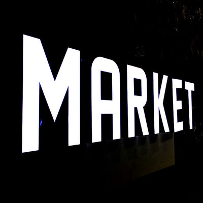 Die Werbung des geführten Marktes 3D belichtete Kanal-Buchstaben IP67 imprägniern